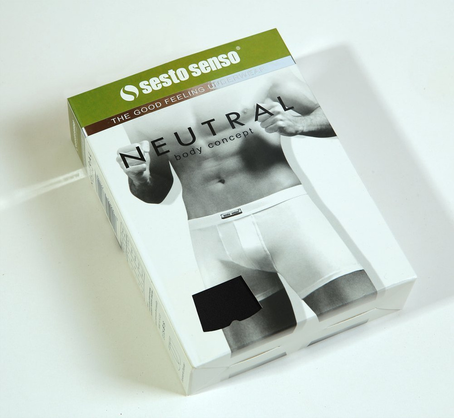 Neutrale Baumwoll-Boxershorts für Männer