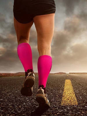 Sportkompressionssocken Damen Herren